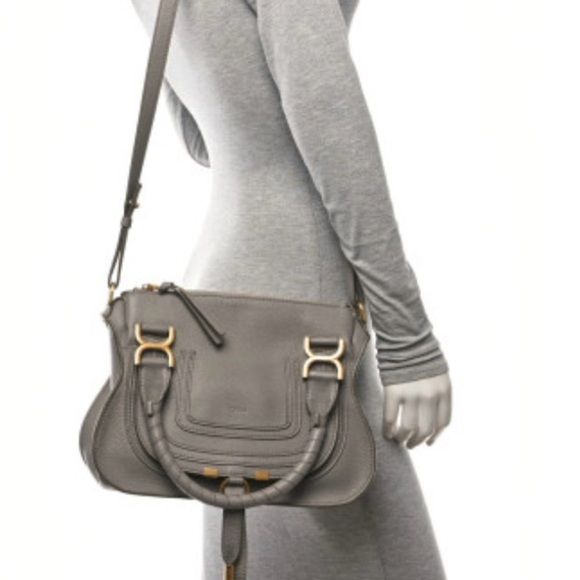 Chloe Gray Crossbody Bag - Picture 1 of 10